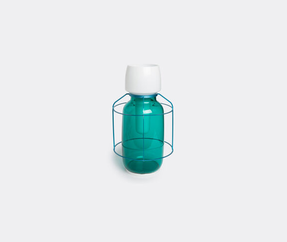 Venini 'Lanterne Marine' vase, limited edition Green, Milk white ${masterID}