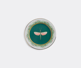 La DoubleJ 'Libellula' soup and dinner plate set GREEN LADJ19LIB930GRN