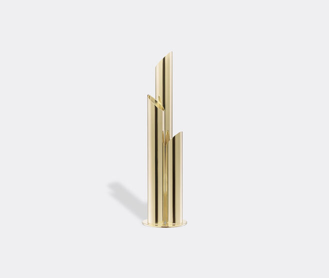 Skultuna 'Tatlin' vase BRASS SKUL22TAT148BRA