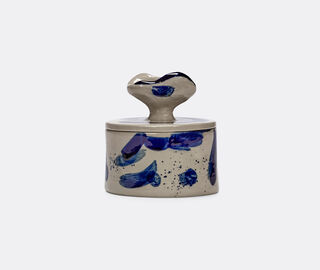 Serax 'Sophia 02' lidded pot, blue BEIGE SERA26STO688BEI