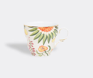 La DoubleJ 'Eden Big Mama' cup and saucer MULTICOLOUR LADJ22BIG042MUL