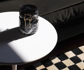 Editions Milano 'Miss Marble' jar, Grand Antique WHITE EDIT20MIS569BLK