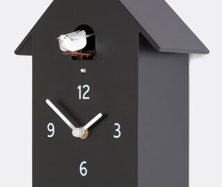 Domeniconi 'Zuba' cuckoo clock, black BLACK DOME25CUC450BLK