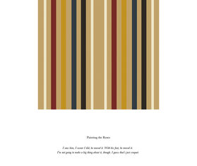 Lemon &#39;Painting Roses 329&#39; art print LIGHT BROWN LEMN21PAI799MUL