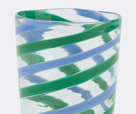Lisa Corti 'Pervinch' glass, light blue and green MULTICOLOUR LICO26GLA612LIL