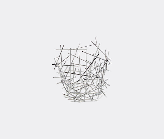 Alessi 'Blow Up' citrus basket SILVER ALES21BLO103SIL