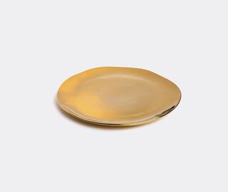 Bitossi Home 'La Tavola Scomposta' underplate GOLD BIHO19TAV661GOL