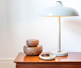 Sch&ouml;nbuch &#39;Bowl&#39; walnut, large WALNUT SCHO22BOW069BRW