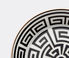 Ginori 1735 'Labirinto' tea saucer, set of two, black Black RIGI20LAB717BLK