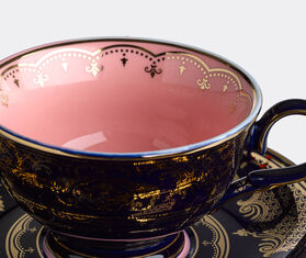 POLSPOTTEN &#39;Grandpa&#39; tea cup and saucer, set of four MULTICOLOUR POLS22TEA604MUL