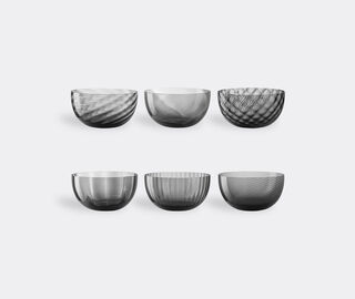 NasonMoretti 'Idra' assorted cup, set of six, grey GREY NAMO23IDR651GRY