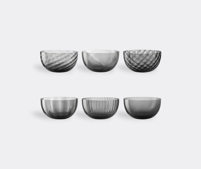 NasonMoretti 'Idra' assorted cup, set of six, grey GREY NAMO23IDR651GRY