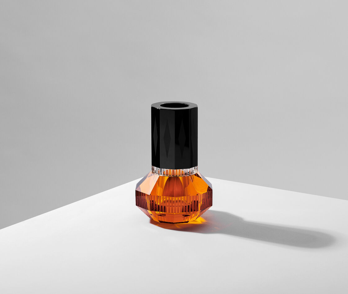 Shop Reflections Copenhagen Vases Amber In Amber, Black