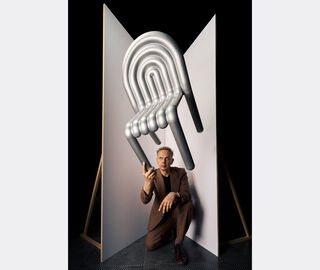 Tom Dixon 'Hydro Chair' SILVER TODI21HYD908SIL