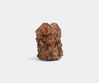 Mineral Series 'Crystal' vase, small, brown BROWN MISE25SMA253BRW