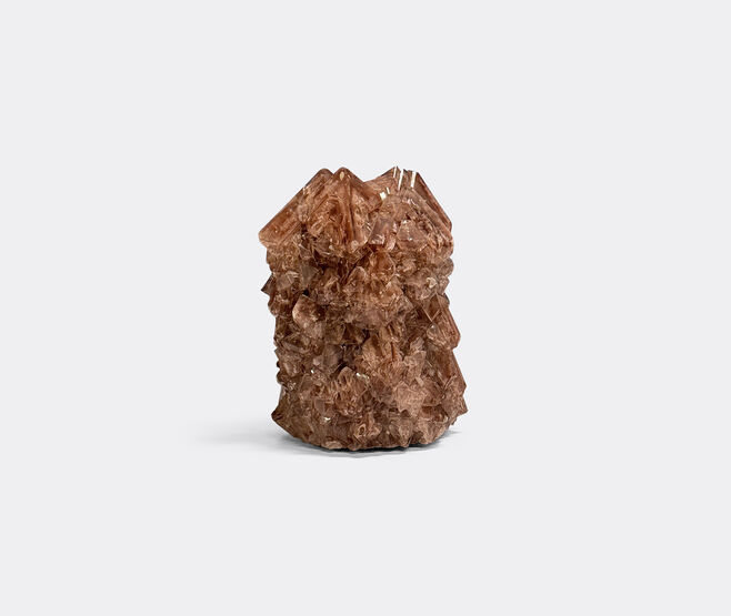 Mineral Series 'Crystal' vase, small, brown BROWN MISE25SMA253BRW