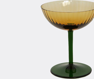 La DoubleJ Champagne coup, giallo, set of two YELLOW LADJ22CHA245YEL