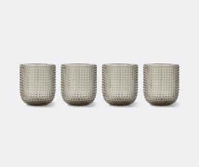 POLSPOTTEN &#39;Rooftop&#39; tumbler, set of four, light grey GREY POLS25TUM331GRY