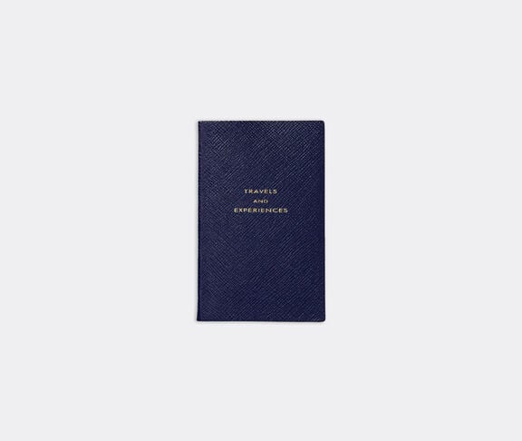 Smythson 'Travels and Experiences' notebook, navy undefined ${masterID}