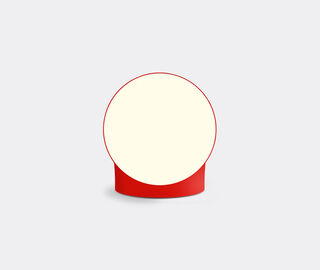 artetica 'L&agrave;' LED lamp, lava red RED ARTE26LAM041RED