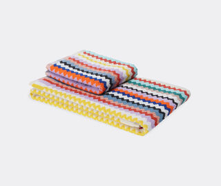 Missoni 'Riverbero' towel set, two pieces, multicolor MULTICOLOUR MIHO24RIV260MUL