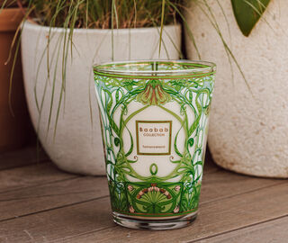 Baobab Collection 'Tomorrowland' candle, large GREEN BAOB23TOM642GRN