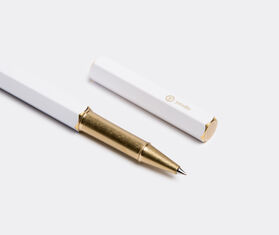 Ystudio White rollerball pen WHITE YSTU17WHI749WHI