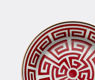 Ginori 1735 'Labirinto' tea saucer, set of two, red RED RIGI20LAB102RED
