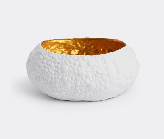 L'Objet 'Mojave Desert' bowl, medium White, gold LOBJ19MOJ349WHI