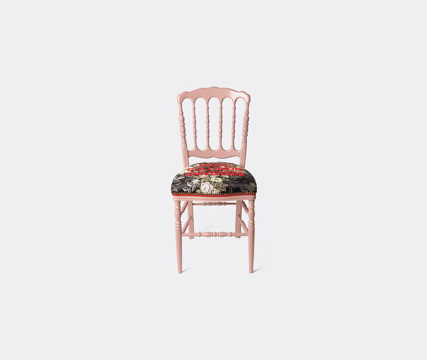 Gucci 'Francesina' chair, pink and black