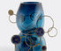 Vanessa Mitrani 'Fairground' vase, duck blue and bronze blue VAMI23FAI903BLU