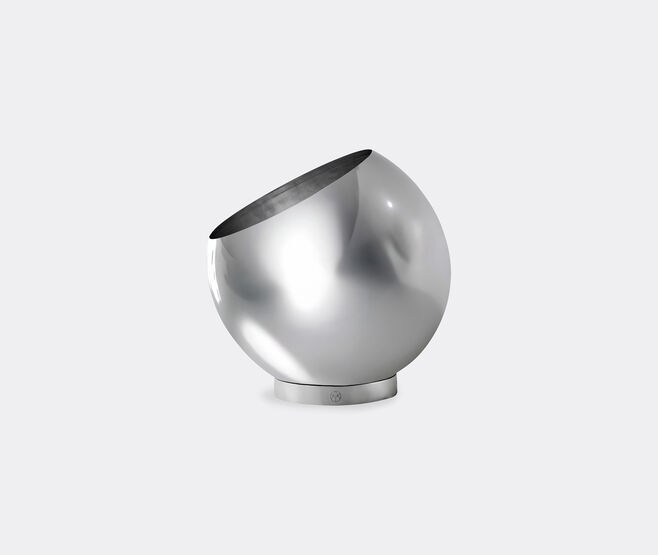 AYTM 'Globe' flowerpot, large, silver SILVER AYTM26GLO933SIL