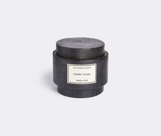 Mad et Len 'Monarchia' pot pourri totem, Terre noire BLACK MALE20POT078BLK