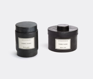 Mad et Len 'D'Apothicaire' pot pourri totem, Terre noire BLACK MALE19POT413BLK