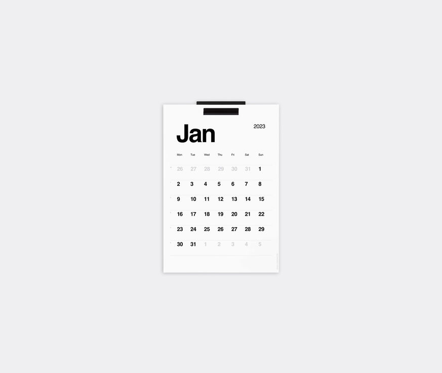 Kal Calendar 2023 Black&White KAPO22CAL928WHI