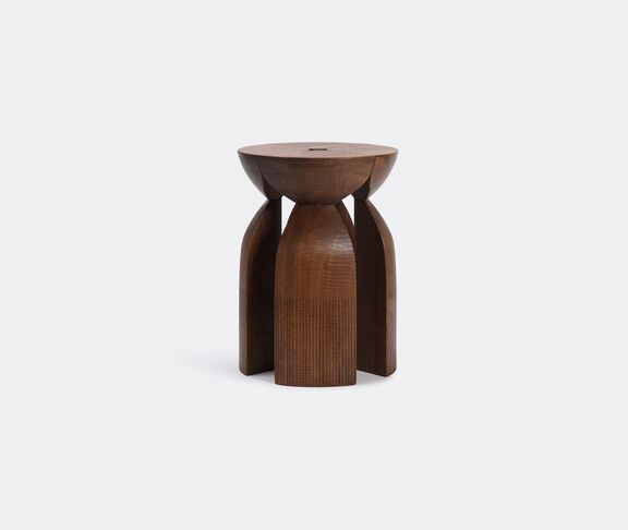 Zanat 'Unity' stool, walnut walnut oil ${masterID}