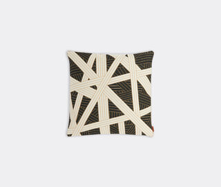 Missoni 'Nastri' cushion, small, black BLACK MIHO23NAS556MUL
