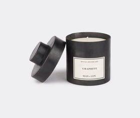 Mad et Len &#39;D&#39;Apothicaire&#39; candle, Graphite BLACK MALE23BOU108BLK