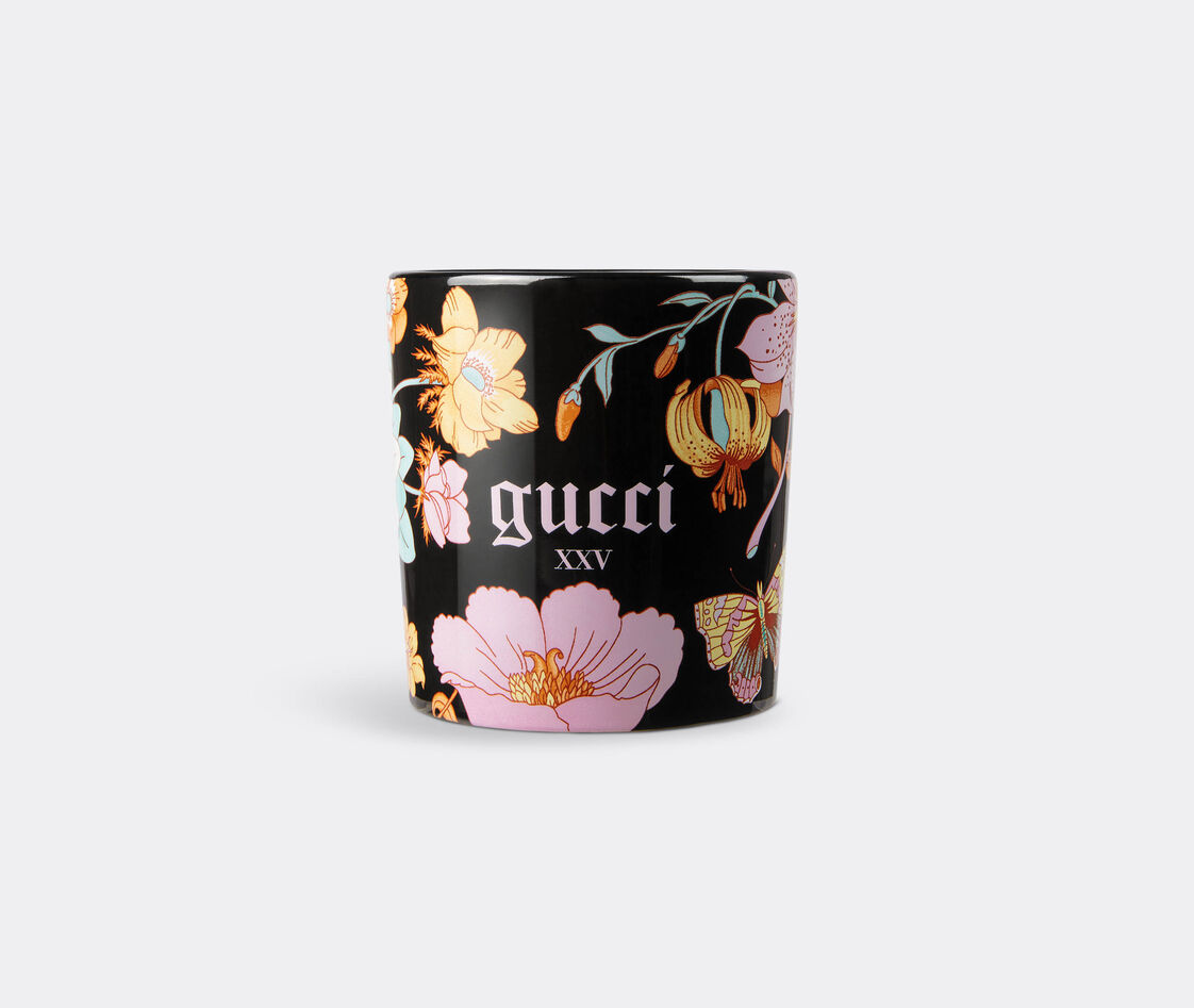 Gucci Violet Flora Scented Candle In Black