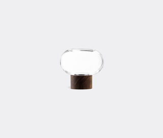 LSA International 'Oblate' vase, small TRANSPARENT LSAI21OBL844TRA