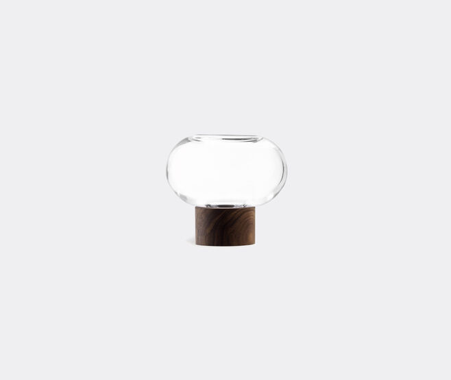 LSA International 'Oblate' vase, small TRANSPARENT LSAI21OBL844TRA