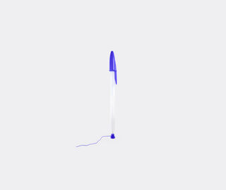 Seletti 'BIC' lamp, blue, UK plug BLUE SELE26BIC228BLU