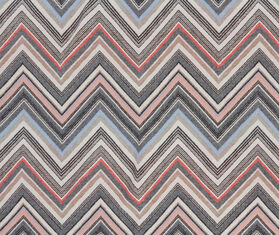 Missoni &#39;Chevron&#39; throw, black multicolor MULTICOLOUR MIHO24CHE951BLK