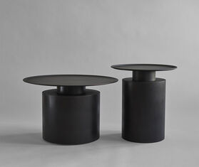 101 Copenhagen &#39;Pillar&#39; table, tall, black BLACK COPH22PIL283BLK