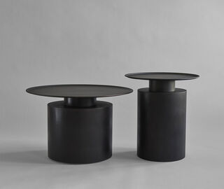 101 Copenhagen 'Pillar' table, tall, black BLACK COPH22PIL283BLK