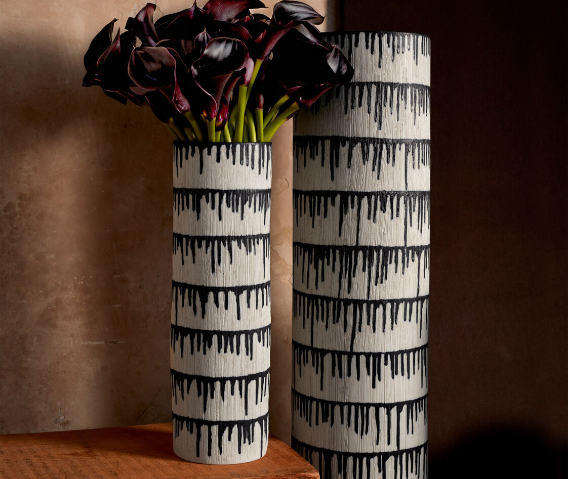 Shop L'objet Vases Black And White Uni