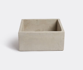 Serax Cement pot with holes square GREY SERA19POT944GRY
