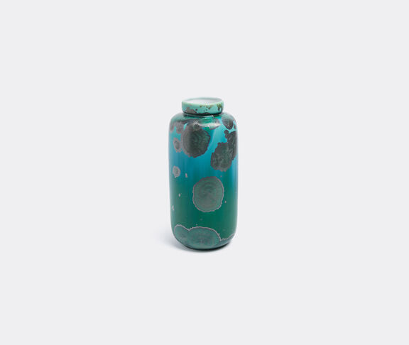 Milan Pekar Studio Vase, Krystalline Glaze (Large ) Matt blue ${masterID} 2