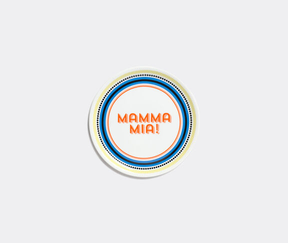 Bitossi Home 'Mamma Mia' pizza plate, set of six Multicolor ${masterID}