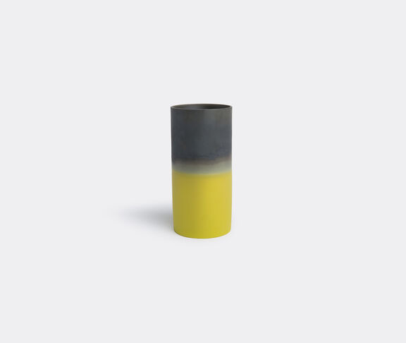 Meyers & Fügmann 'Duotone' vase small, yellow and black Yellow, black ${masterID}
